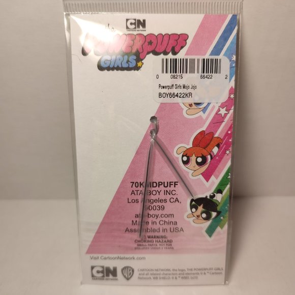 Powerpuff Girls Mojo Jojo Enamel Keychain - Picture 2 of 3